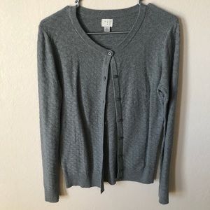 Gray Cardigan